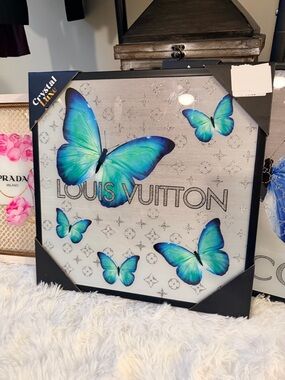 LV BLUE BUTTERFLY